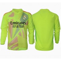Echipament fotbal Real Madrid Portar Tricou Treilea 2024-25 maneca lunga